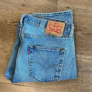 Levi's Classic 505 Straight Leg Boyfriend Y2K Jeans Size 33